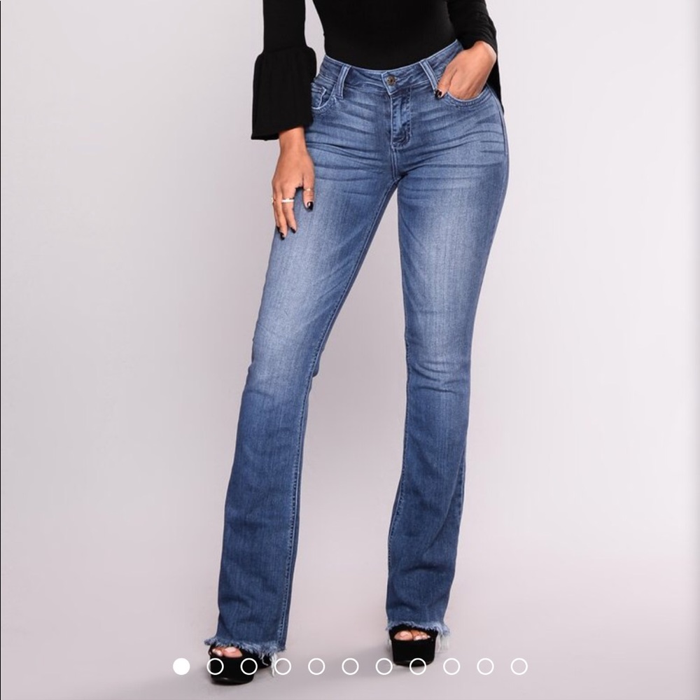 Women’s boot-cut jeans